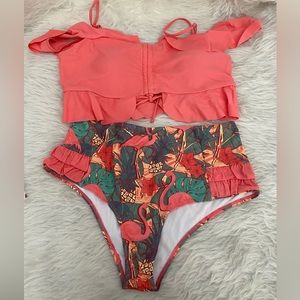 2 Piece Swimsuit Shein
